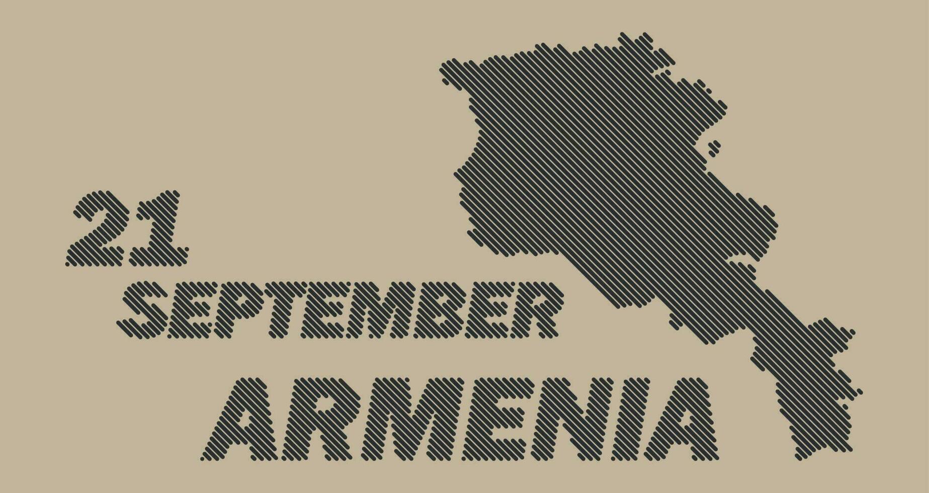 Armênia país mapa com rede linha forma amostra listrado malha mapa vetor
