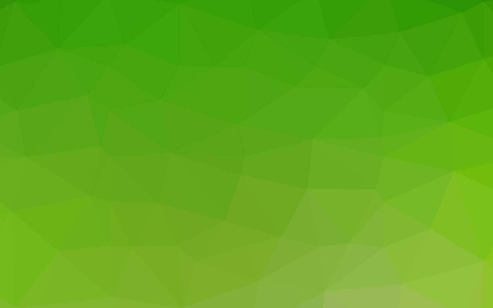 textura de triângulo embaçada de vetor verde claro.