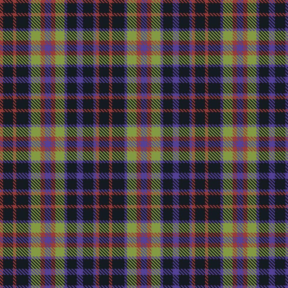 vetor de padrão xadrez, fundo de tecido tartan