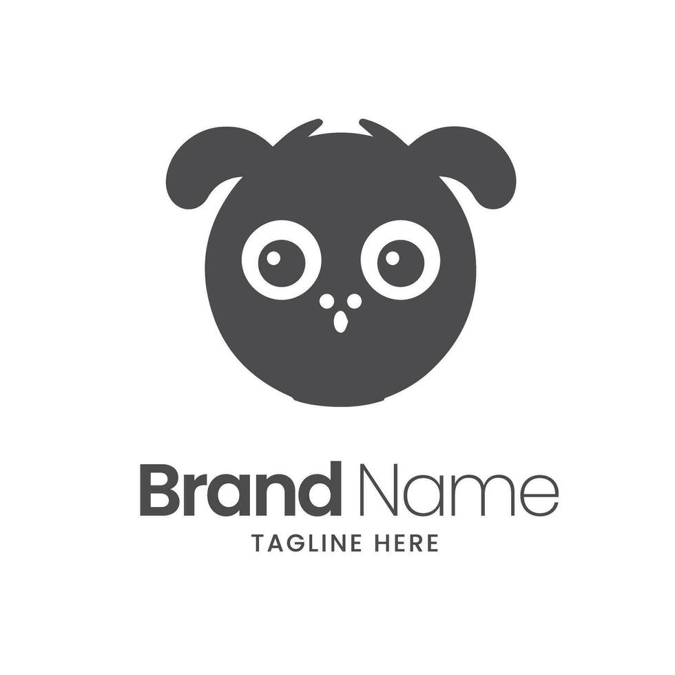 panda logotipo Projeto modelo. fofa panda vetor ícone.