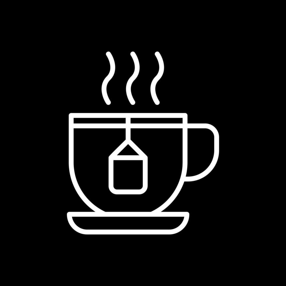 design de ícone de vetor de chá