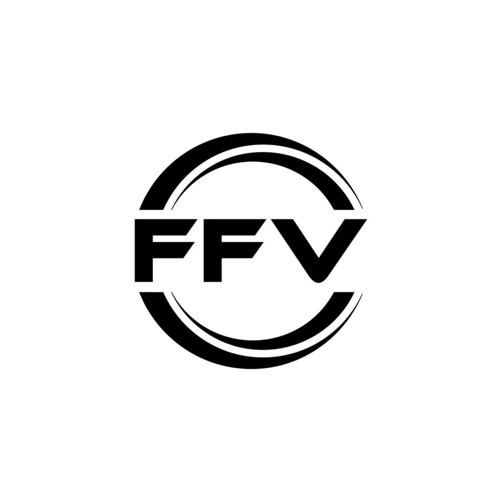 ffv logotipo projeto, inspiração para uma único identidade. moderno elegância e criativo Projeto. marca d'água seu sucesso com a impressionante isto logotipo. vetor