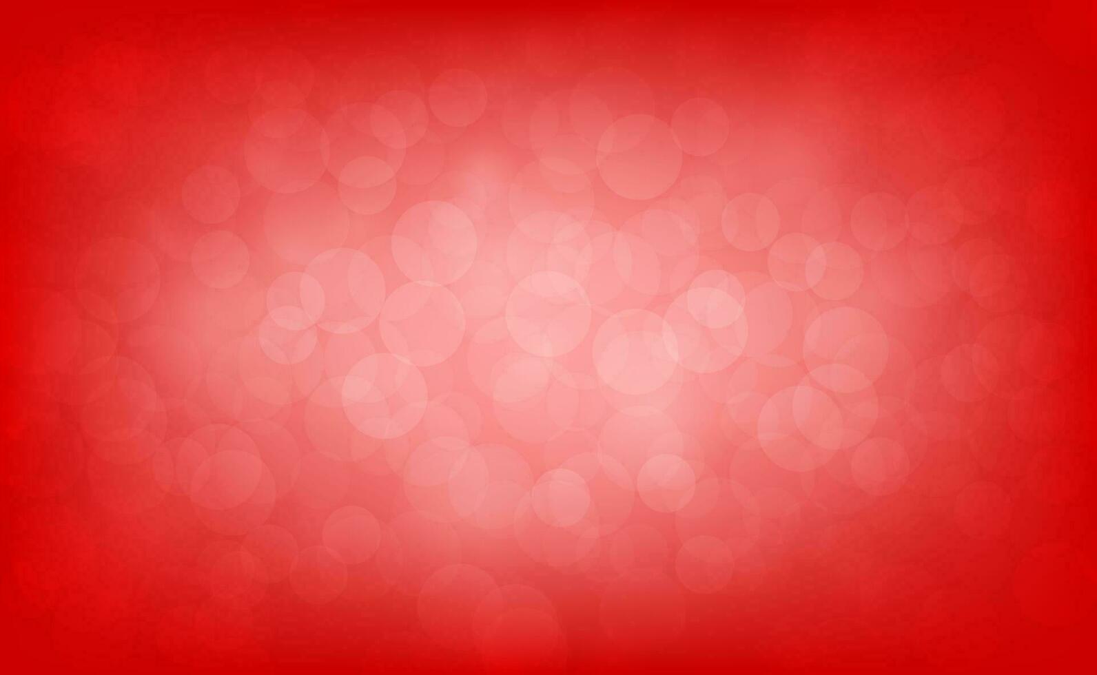 bokeh brilhante vermelho cor fundo. vetor