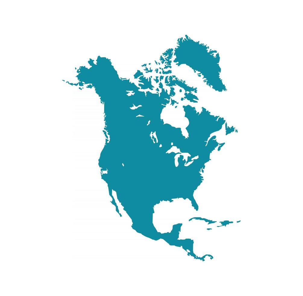formato eps da ilustração do vetor do mapa da ilha da América, adequado para suas necessidades de design, logotipo, ilustração, animação, etc.