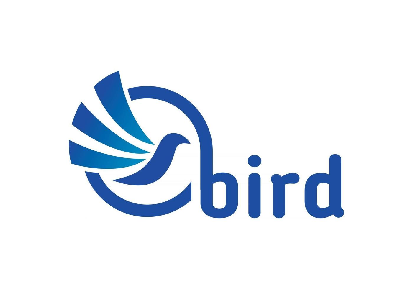 formato abstrato pássaro logotipo design ilustração vetorial eps, adequado para suas necessidades de design, logotipo, ilustração, animação, etc. vetor