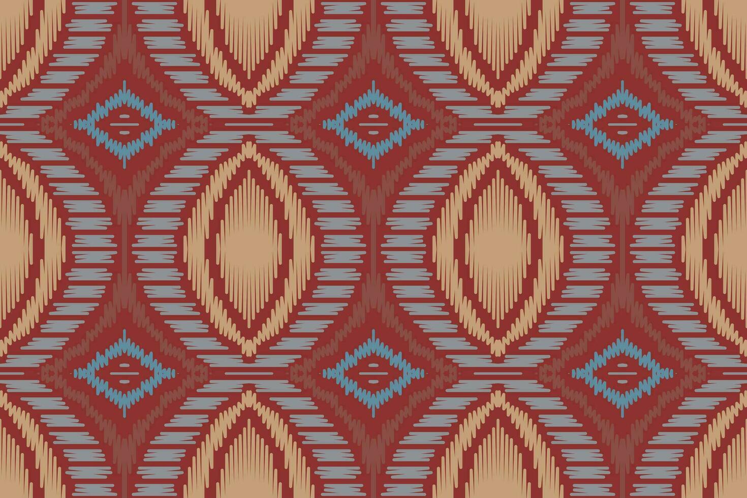 ikat paisley padronizar bordado fundo. ikat impressão geométrico étnico oriental padronizar tradicional.asteca estilo abstrato vetor ilustração.design para textura,tecido,vestuário,embrulho,sarongue.