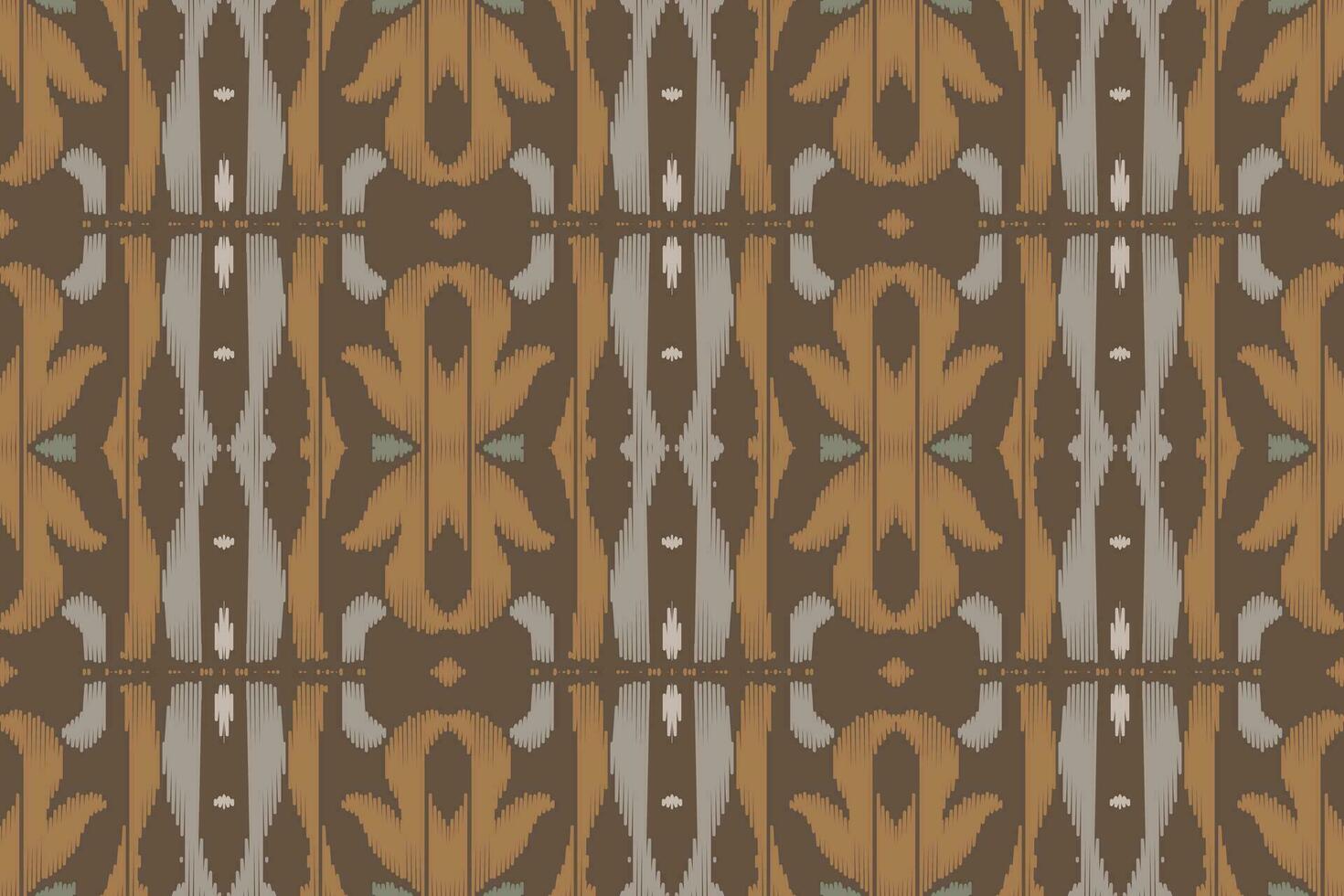 ikat floral paisley bordado fundo. ikat Projeto geométrico étnico oriental padronizar tradicional.asteca estilo abstrato vetor ilustração.design para textura,tecido,vestuário,embrulho,sarongue.