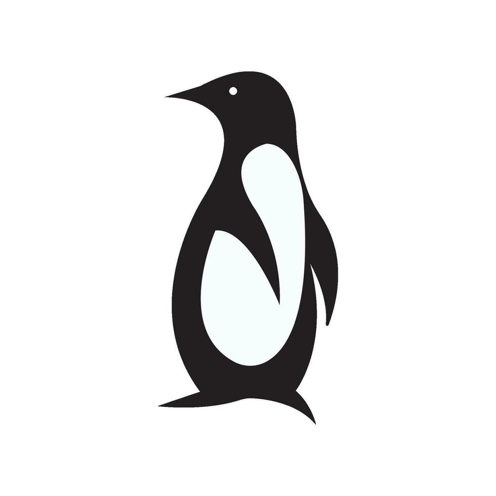 pinguim logotipo modelo vetor ícone