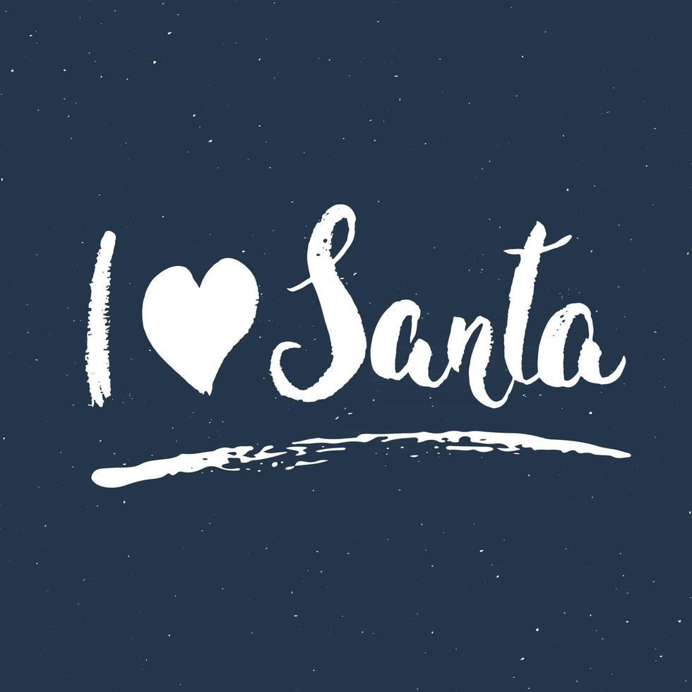 letras caligráficas de feliz Natal. design tipográfico de saudações. letras de caligrafia para saudação de feriado. mão desenhada letras ilustração vetorial de texto vetor