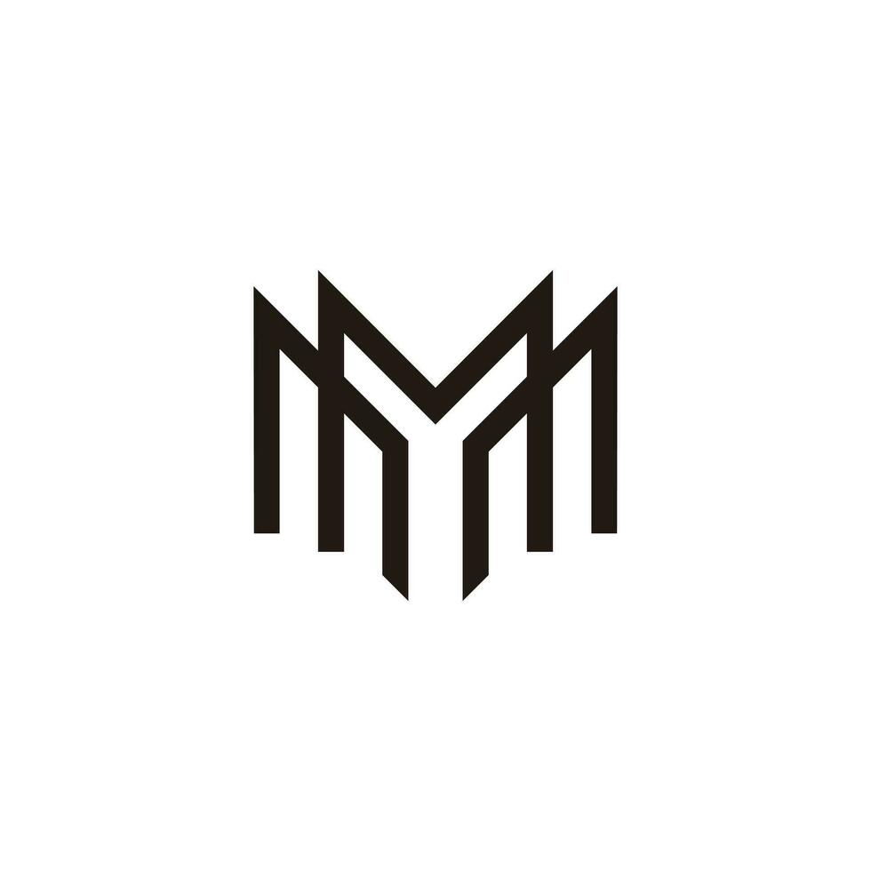 carta m logotipo com moderno Projeto idéia seu companhia ou o negócio vetor