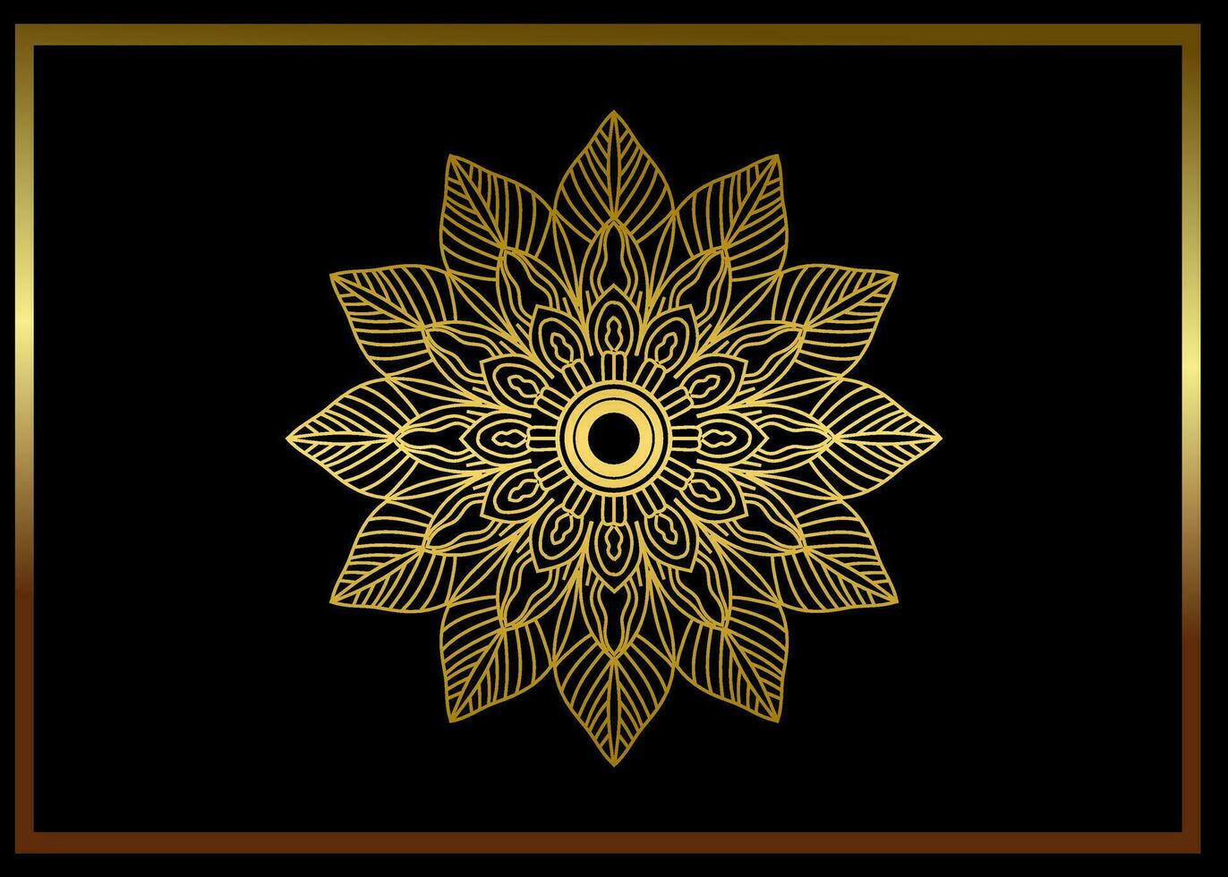 modelo de plano de fundo com design de padrão de mandala vetor