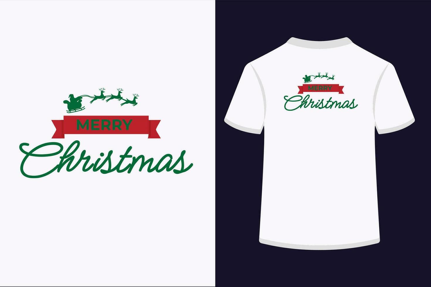 alegre Natal camiseta Projeto. vetor