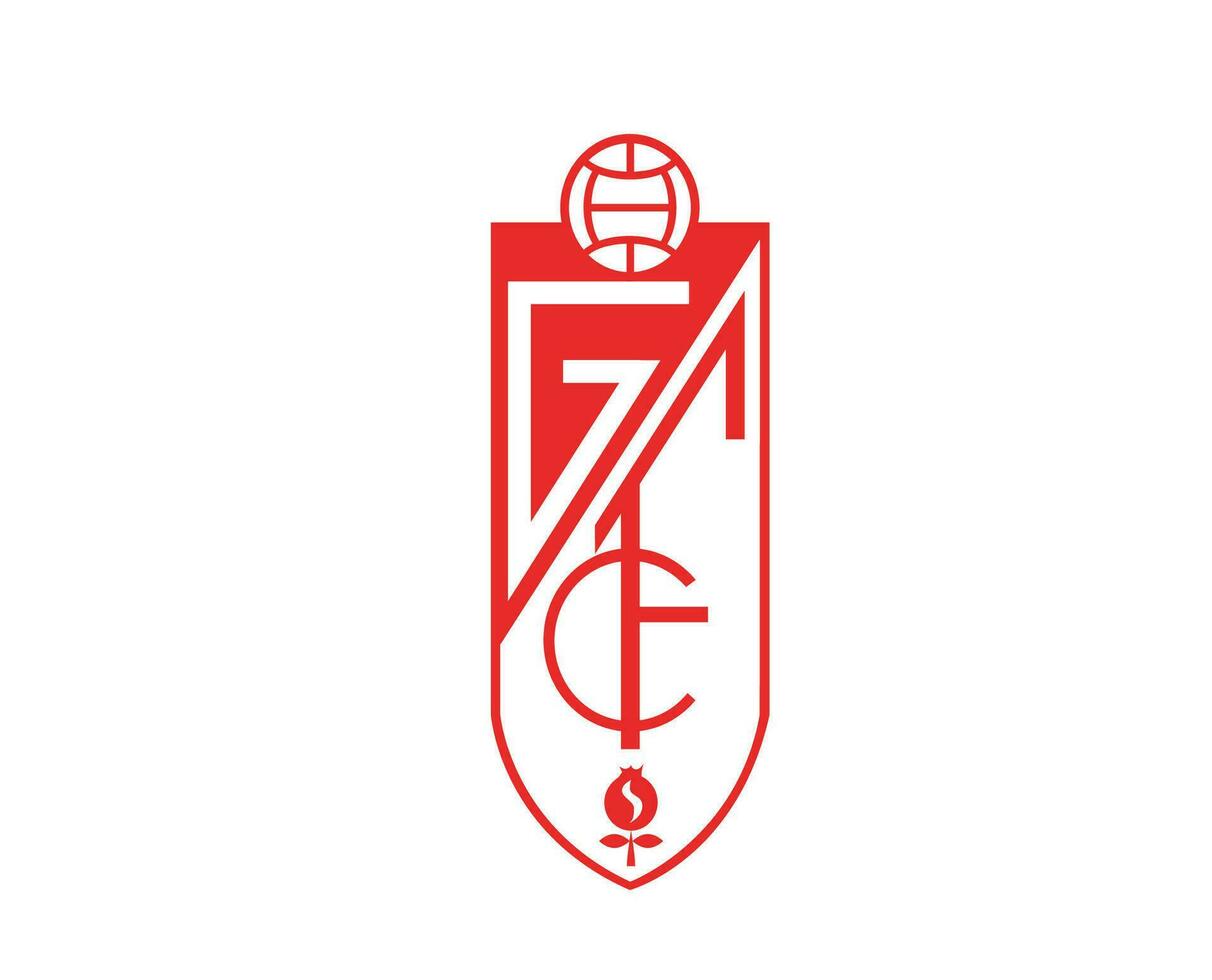 granada clube logotipo símbolo la liga Espanha futebol abstrato Projeto vetor ilustração