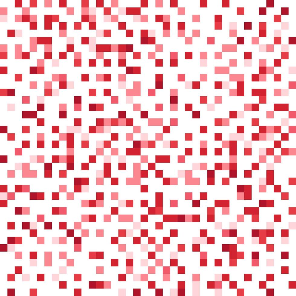 vermelho e branco desatado pixel padronizar vetor