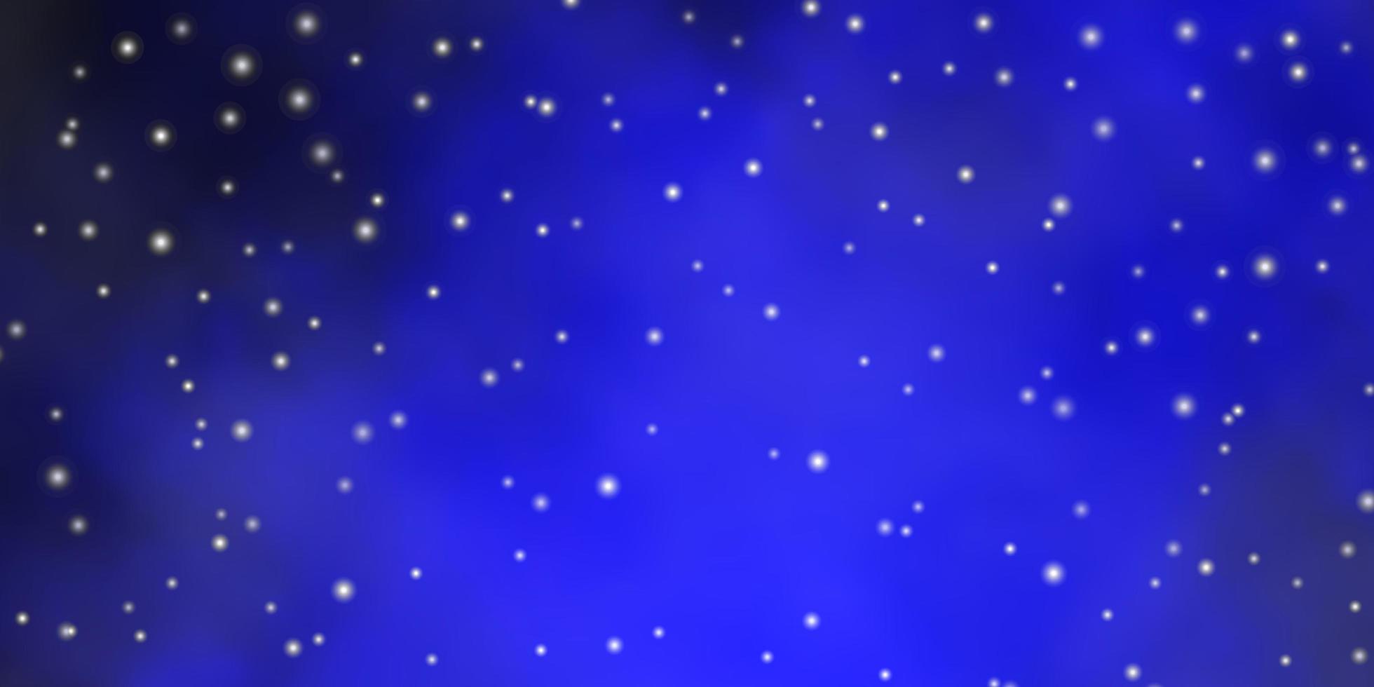 fundo vector azul escuro com estrelas coloridas ilustração decorativa com estrelas no design de modelo abstrato para promoção de negócios