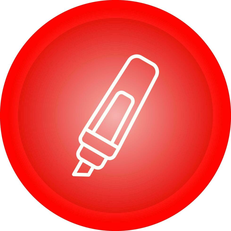 ícone de vetor de marca-texto