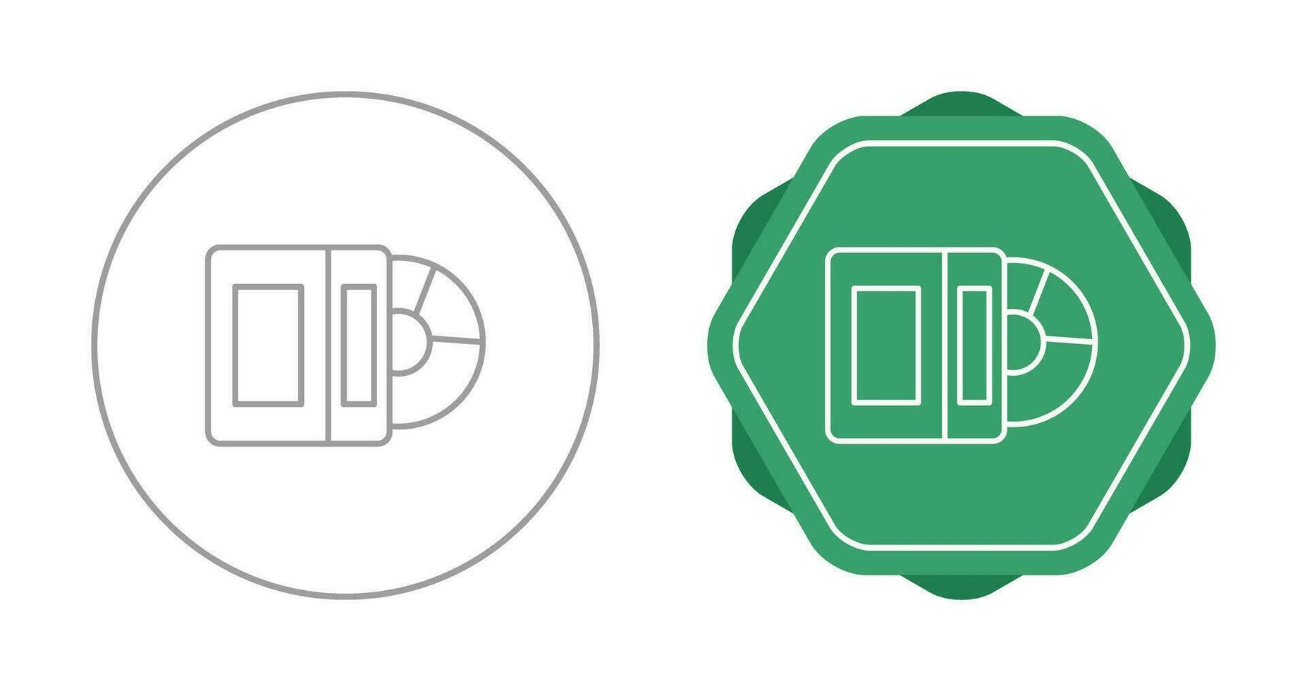 ícone de vetor de disco compacto