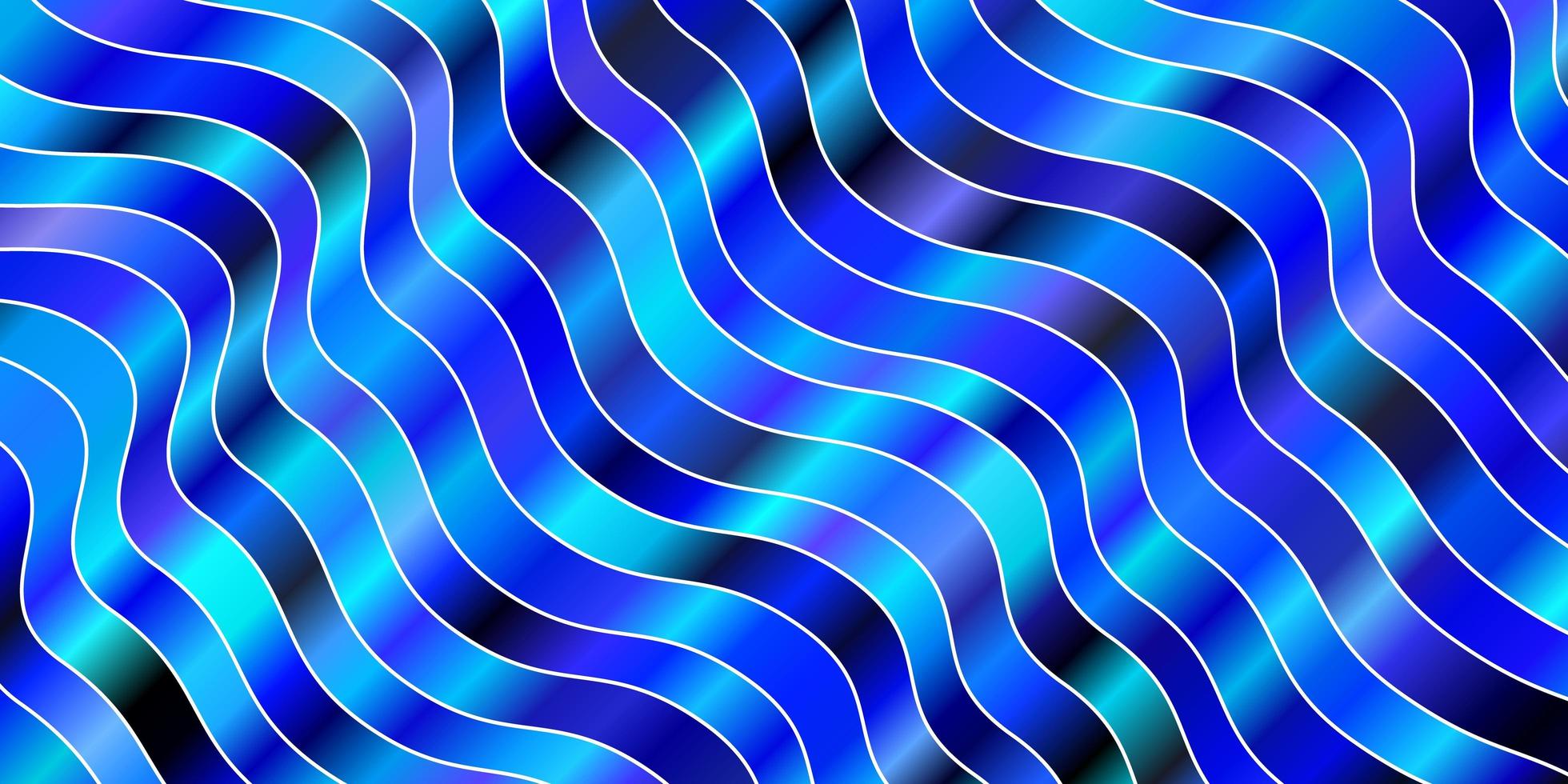 fundo vector azul-de-rosa escuro com linhas curvas