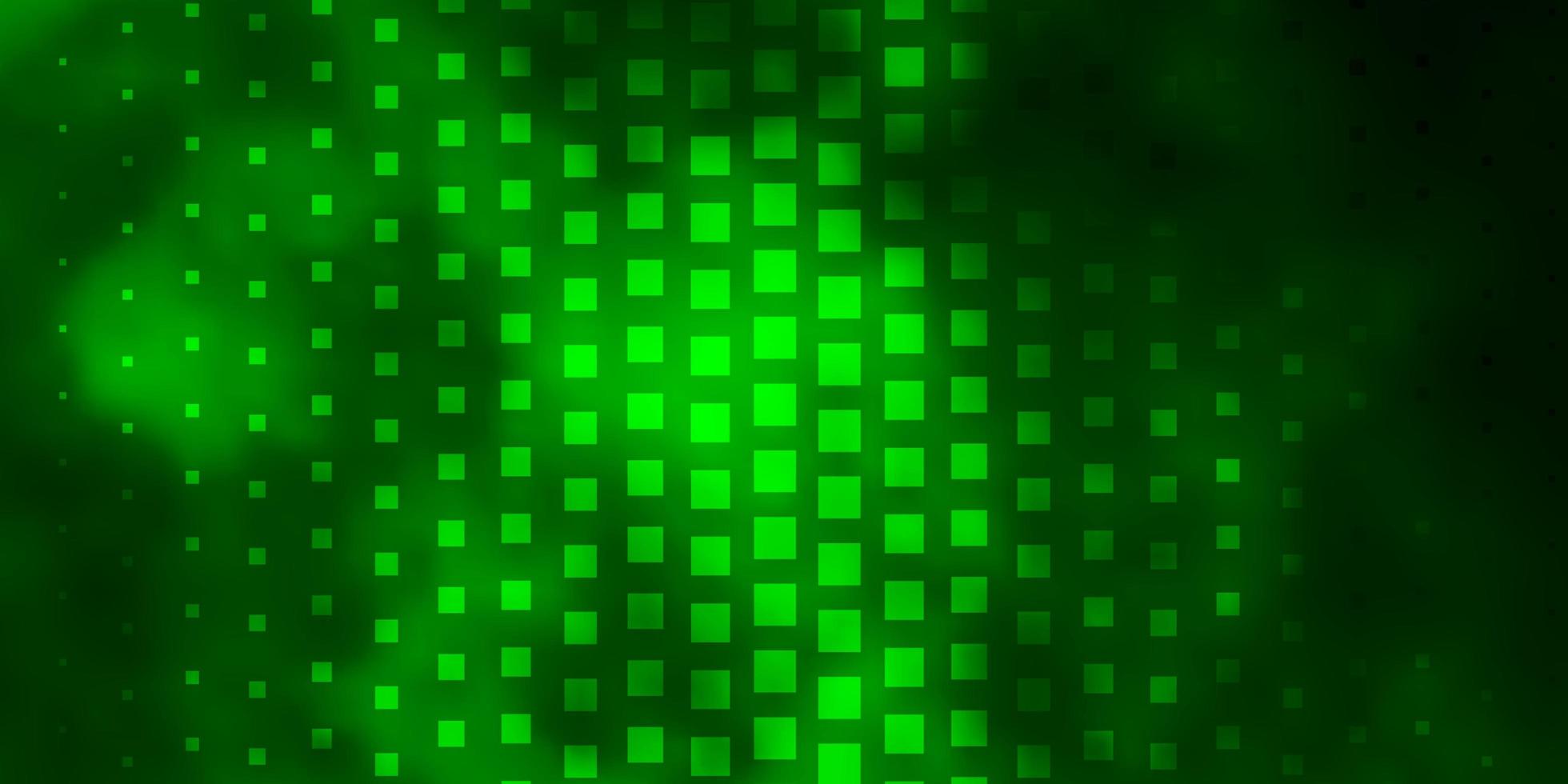 layout de vetor verde claro com retângulos de linhas
