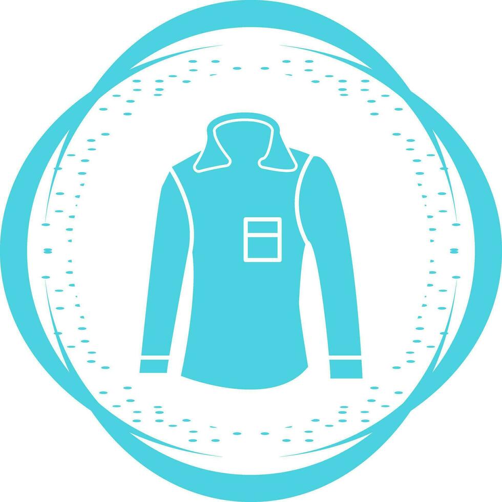 ícone de vetor de camisa casual
