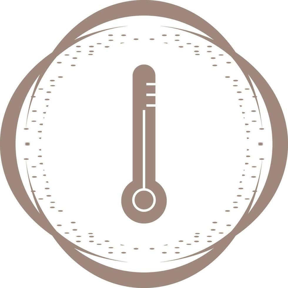 ícone de vetor de verificação de temperatura