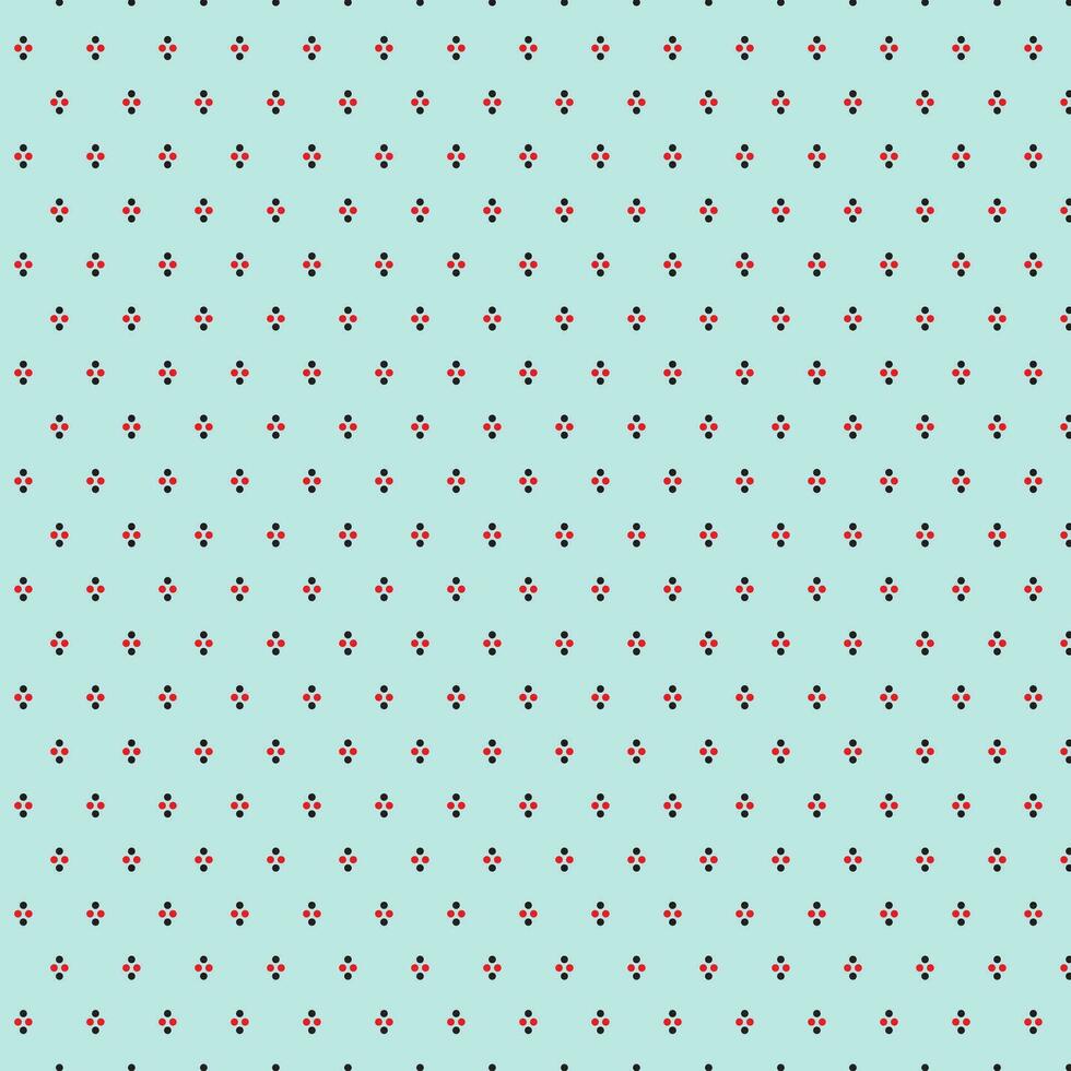 abstrato geométrico Preto vermelho ponto padrão, perfeito para fundo, papel de parede vetor
