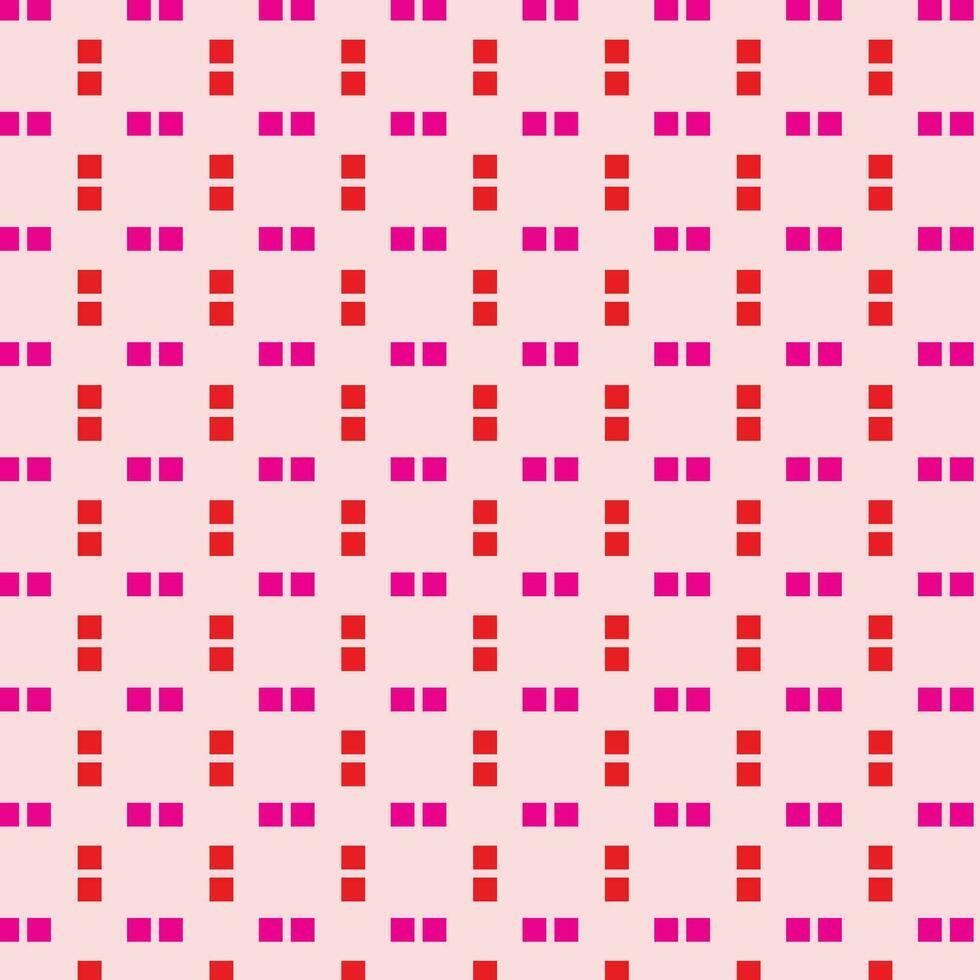 abstrato geométrico Rosa vermelho retângulo padronizar com Rosa fundo, perfeito para fundo, papel de parede vetor