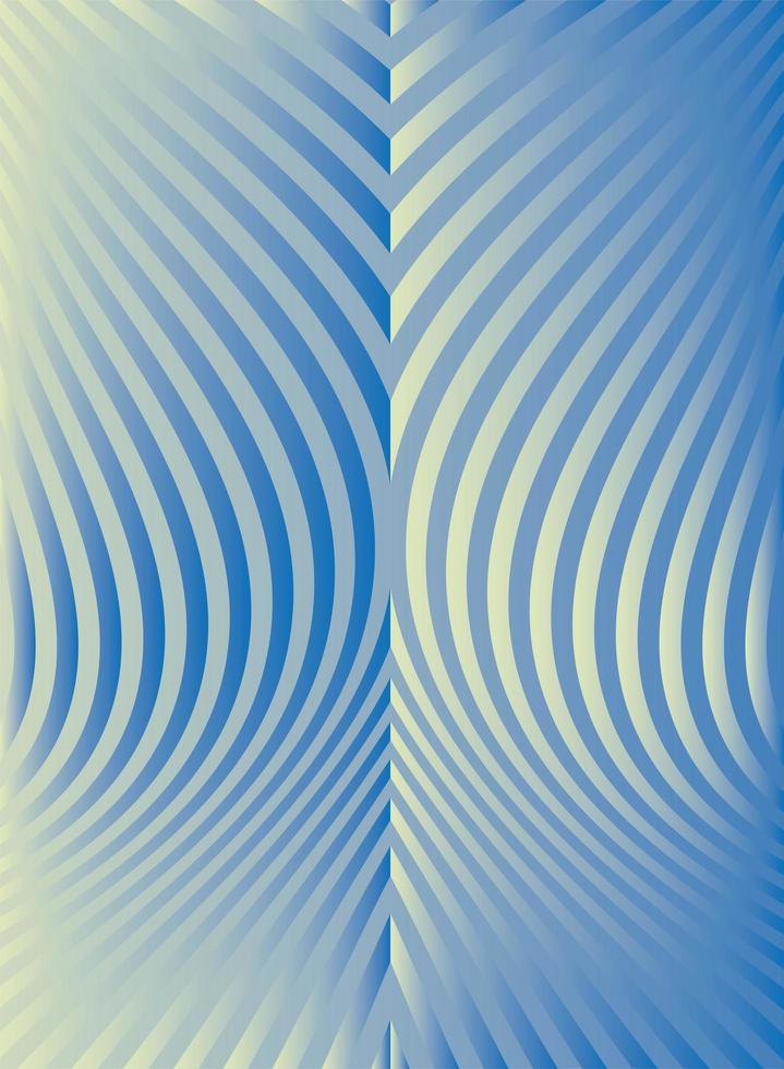 ondas e formas de fundo azul vetor