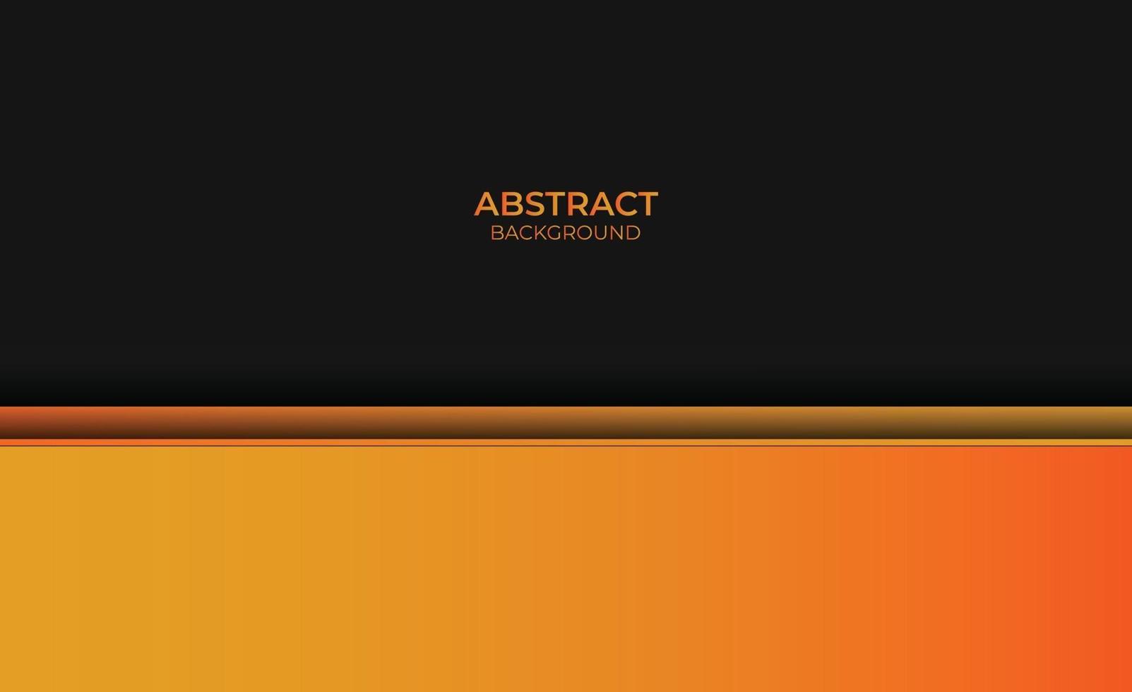 estilo abstrato design gradiente fundo laranja vetor