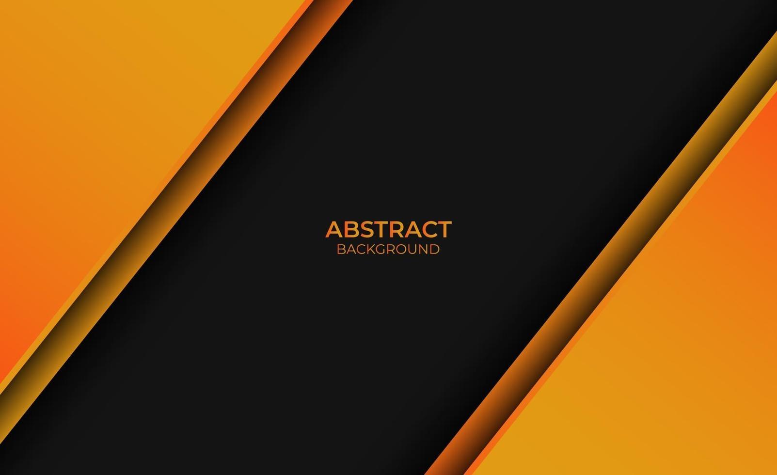 projeto abstrato gradiente laranja estilo de fundo vetor
