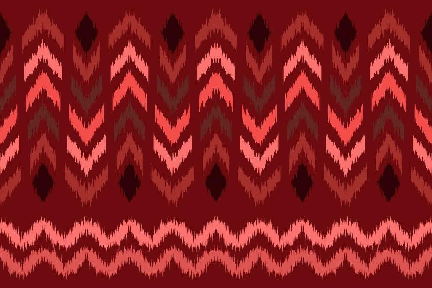 étnico ikat lindo desatado padronizar. nativo tradicional. Projeto para tecido, tapete, fundo, papel de parede, roupas, batik, bordado. vetor