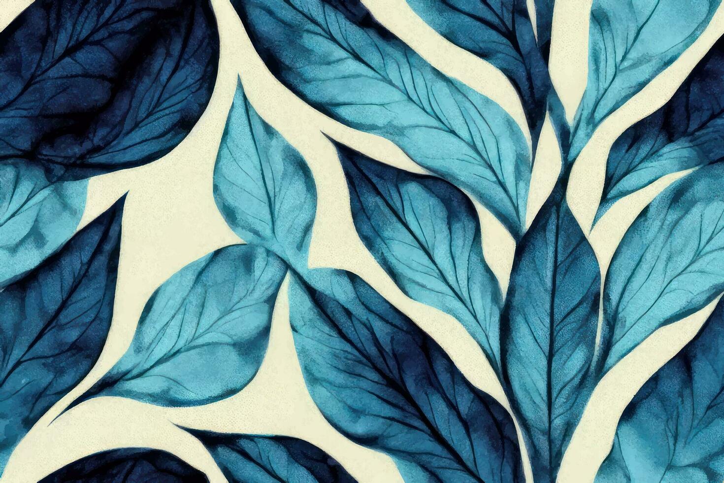 sem fim gravata corante na moda sem fim enfeite moda ogee verão lindo desenhando desatado ornamental botânico vetor colorida ilustração têxtil jardim etnia listra , azul plantar tela de pintura
