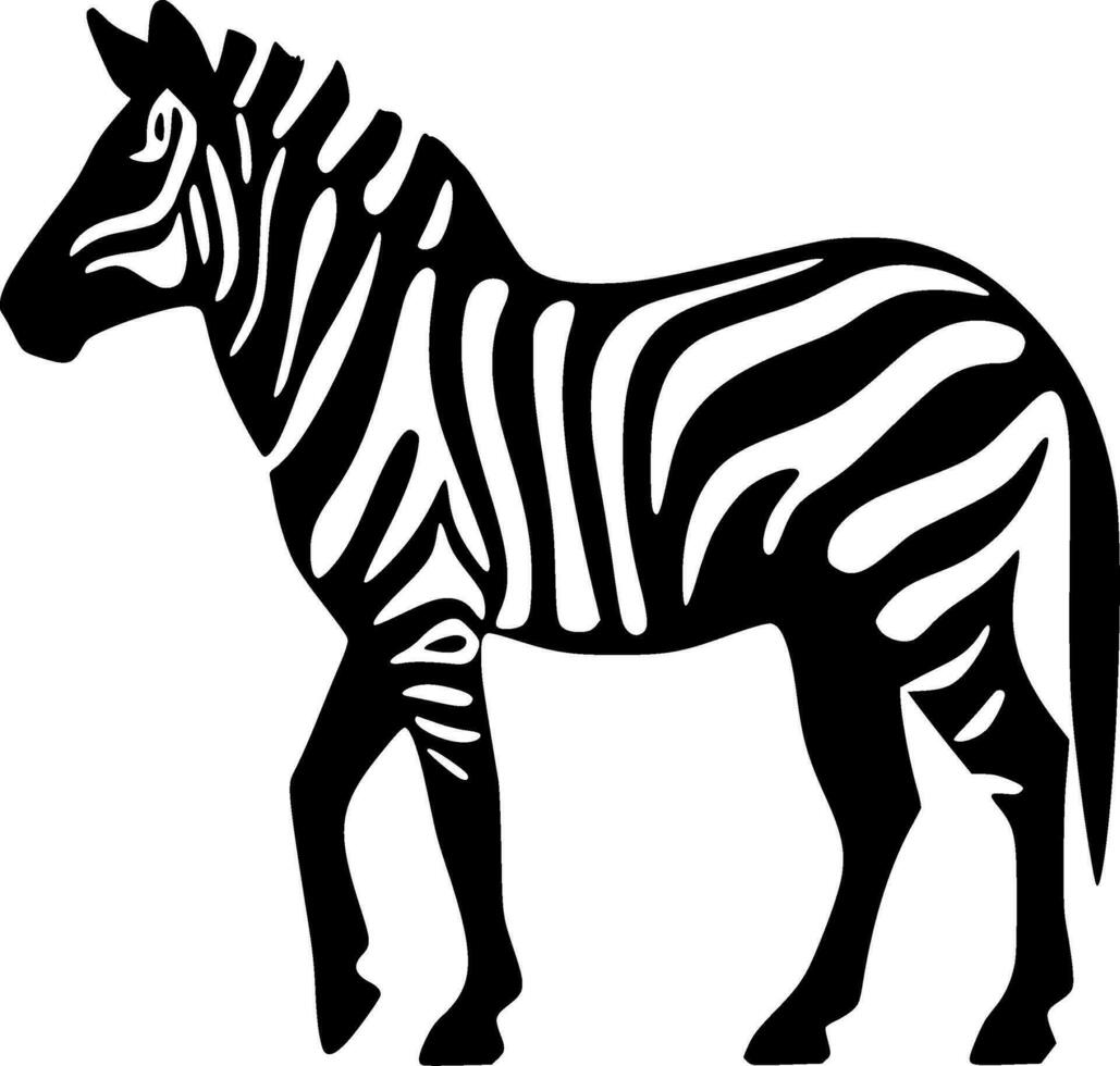 zebra - Alto qualidade vetor logotipo - vetor ilustração ideal para camiseta gráfico