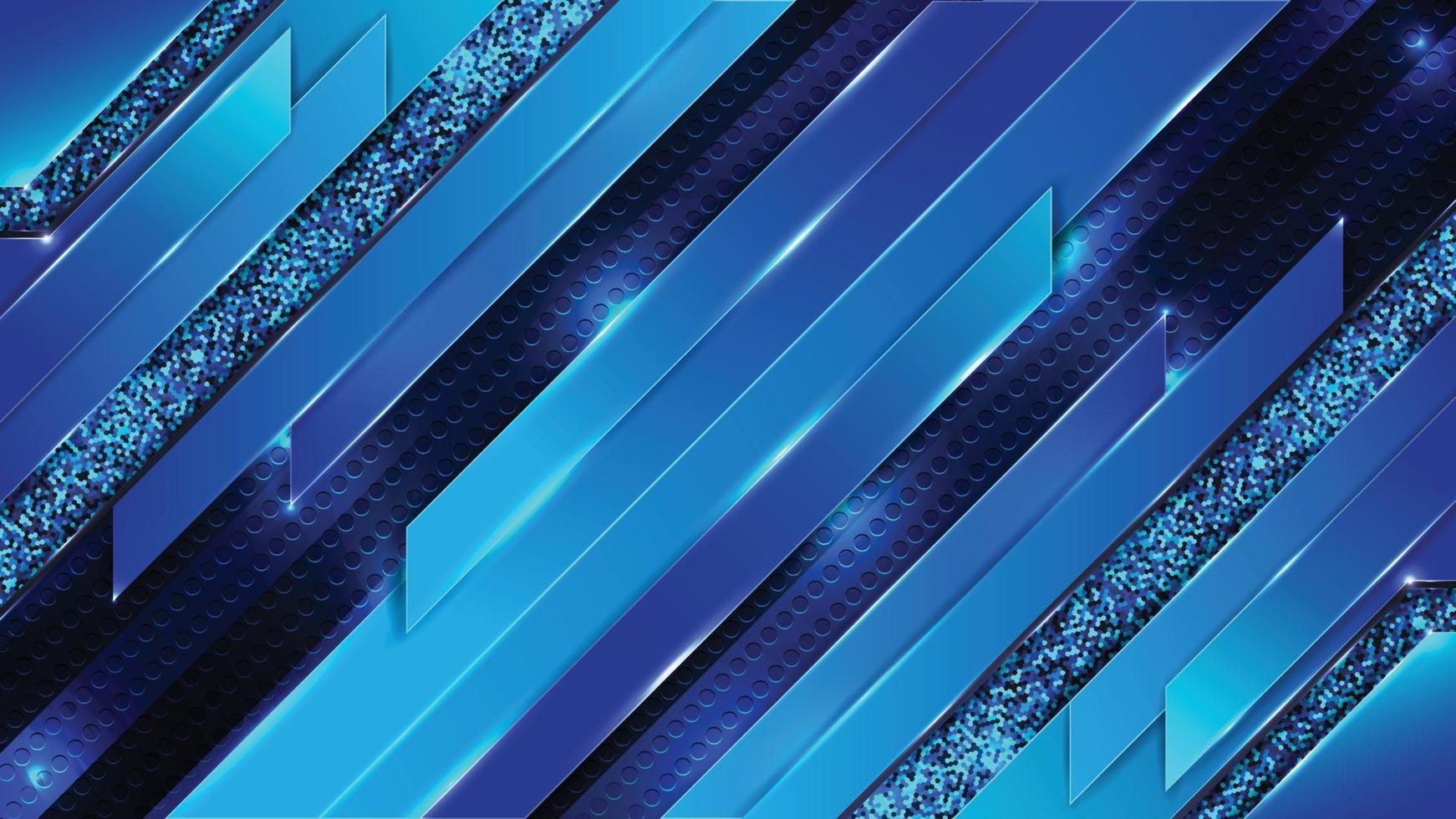 fundo azul abstrato com o conceito moderno de gradientes de luz vetor