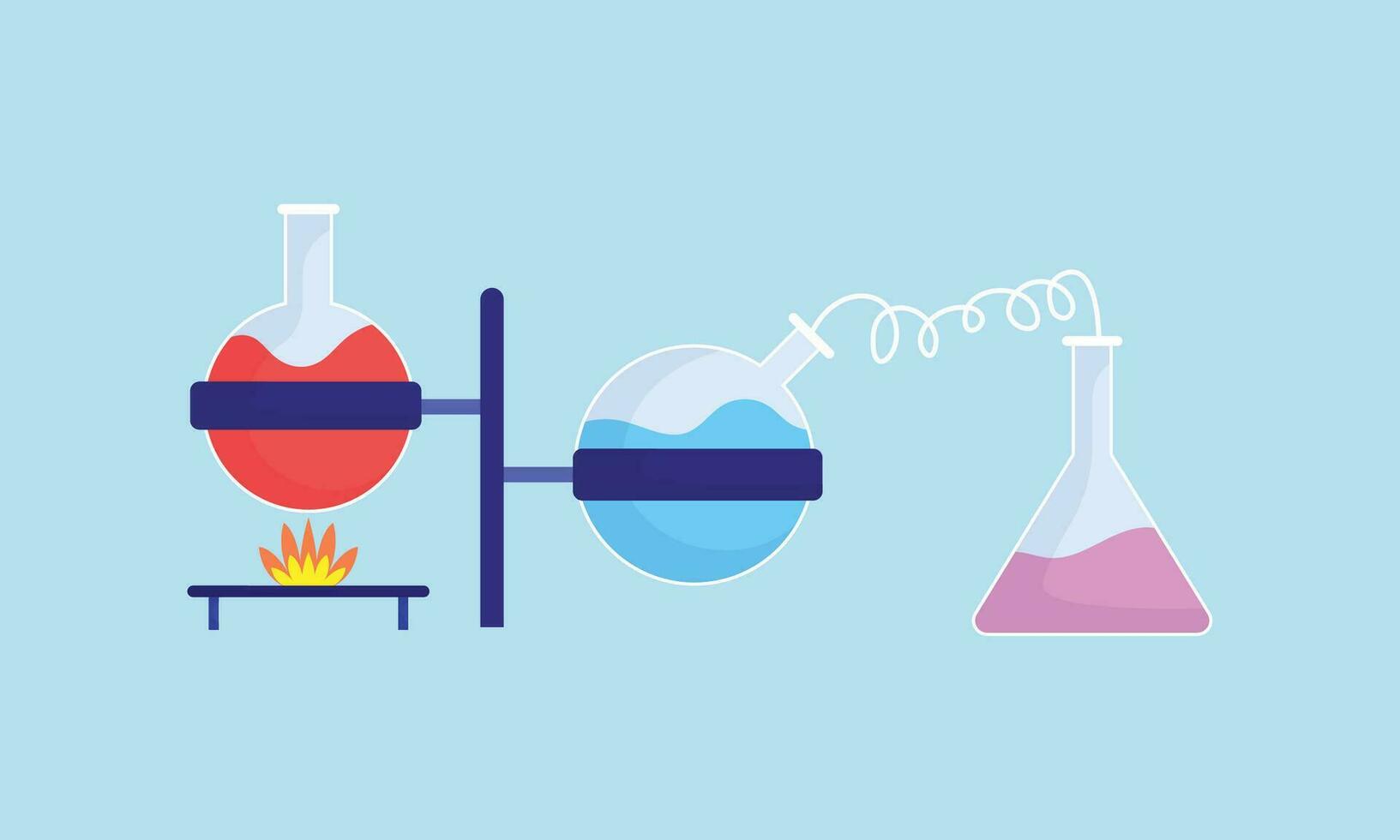 vetor elementar objetos para química Ciência laboratório