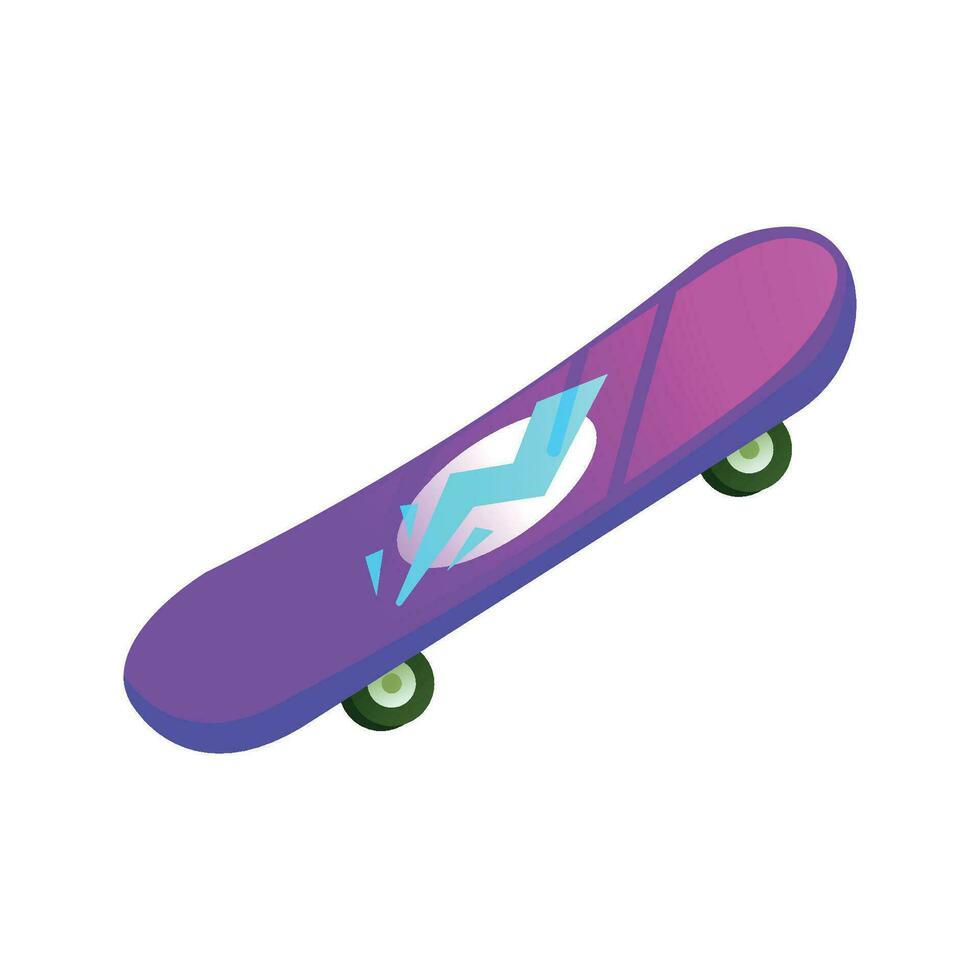 vetor skate vetor isolado ícone emoji ilustração skate vetor emoticon