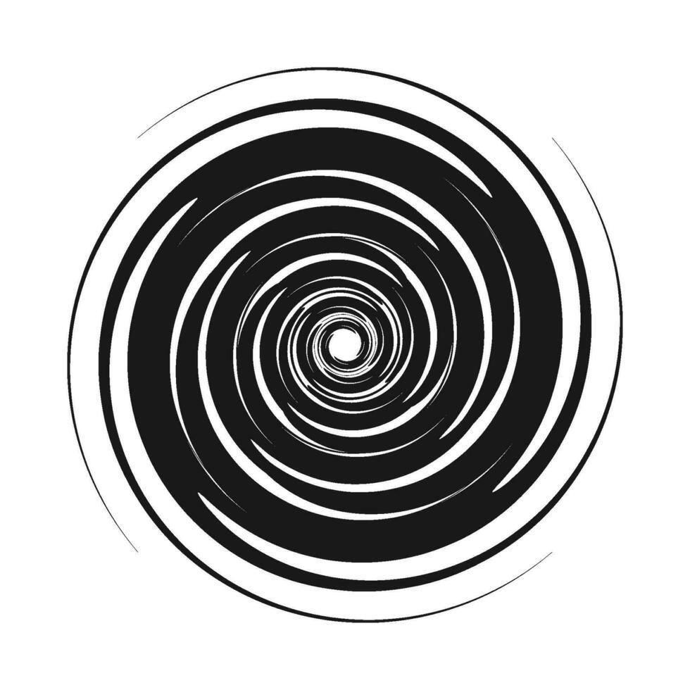 hipnotizador círculo ícone vetor Eu