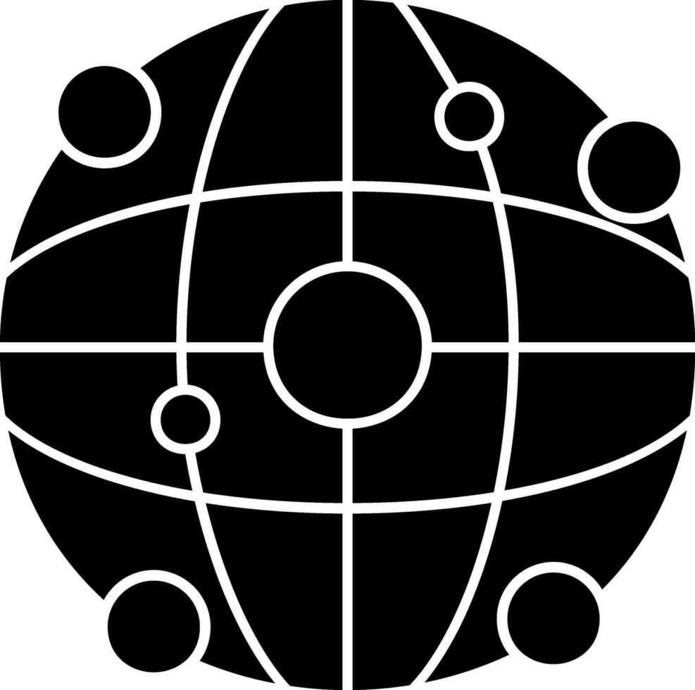 design de ícone vetorial do mundo vetor