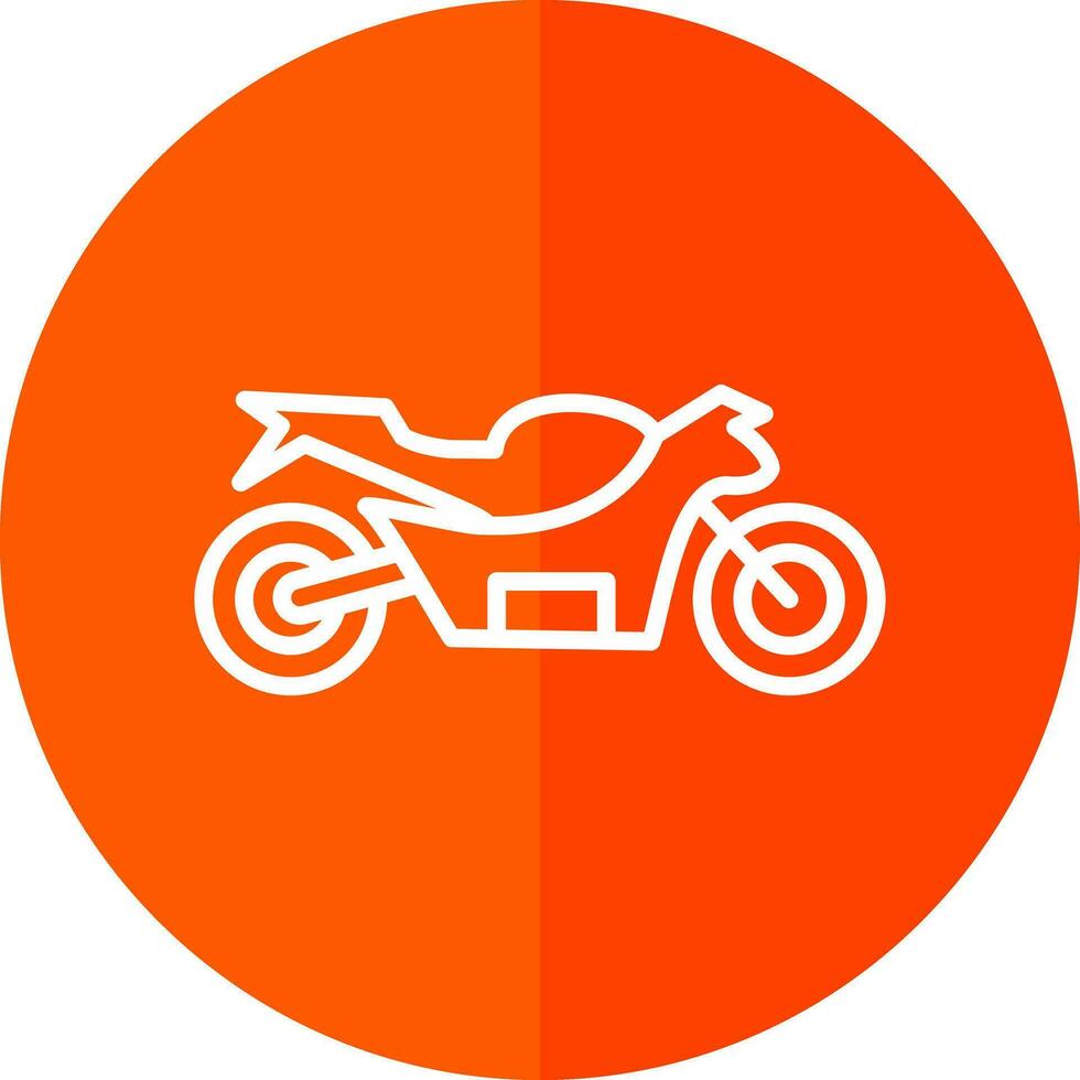 design de ícone de vetor de moto