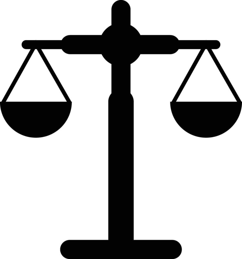 equidade, lei, quadra ícone símbolo vetor