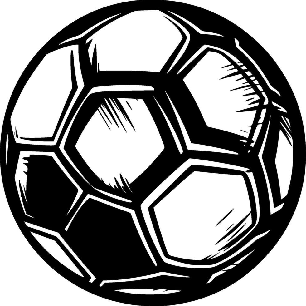 futebol - minimalista e plano logotipo - vetor ilustração