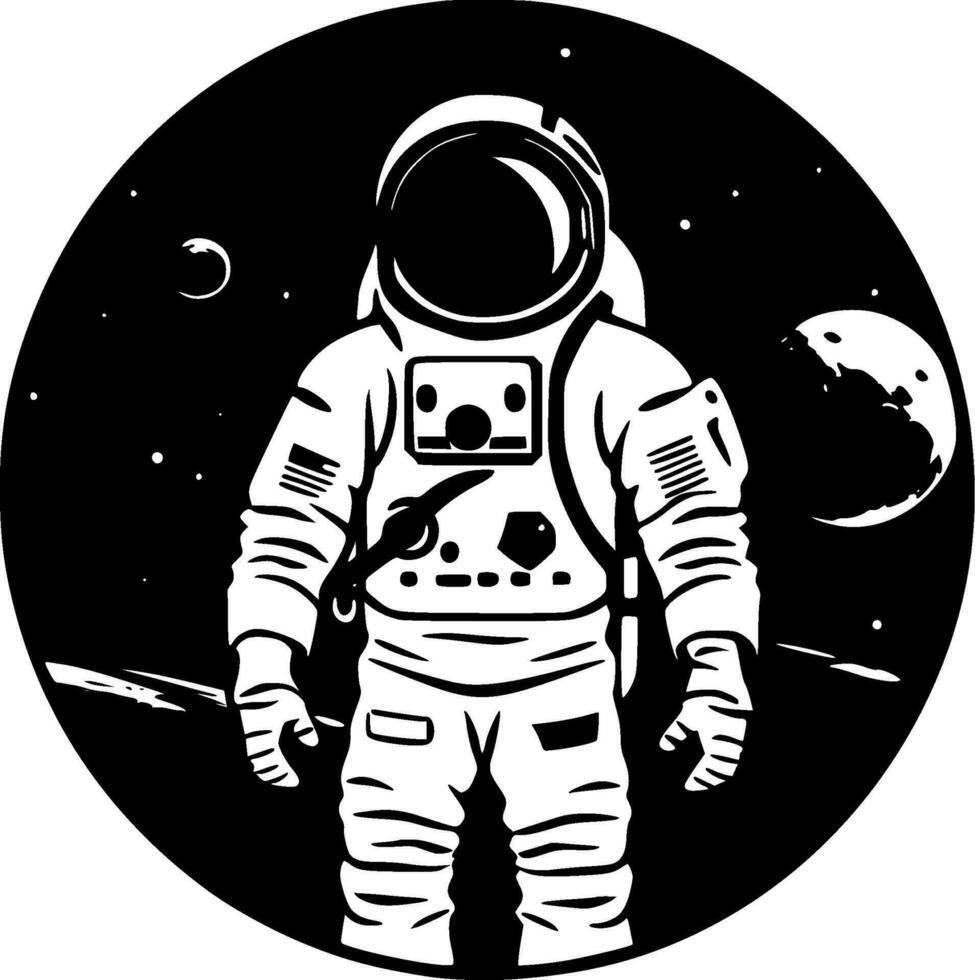 astronauta - Alto qualidade vetor logotipo - vetor ilustração ideal para camiseta gráfico