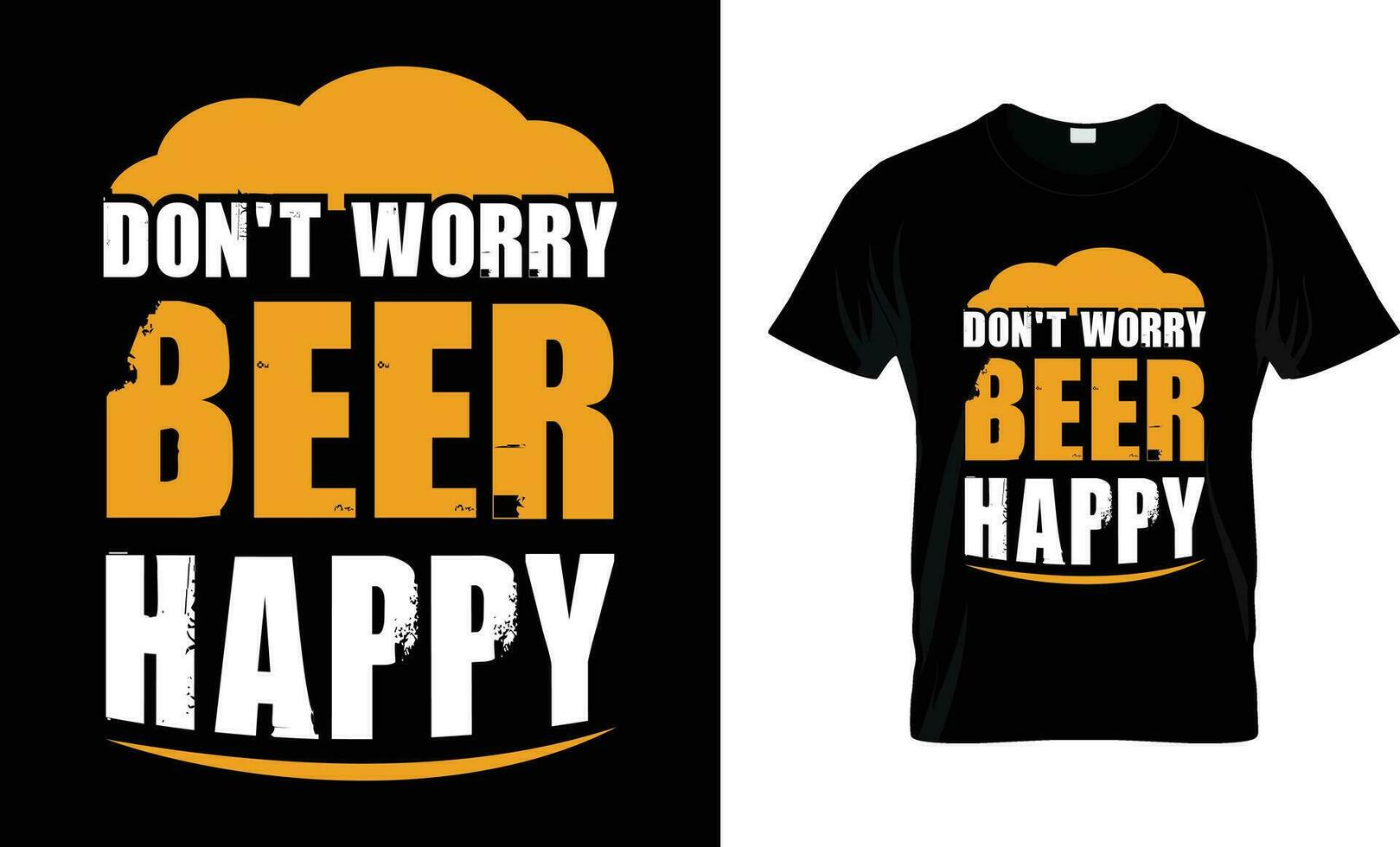 Cerveja tipografia t camisa Projeto para homens, frio Cerveja tipografia projeto, caneca, poster Projeto. vetor