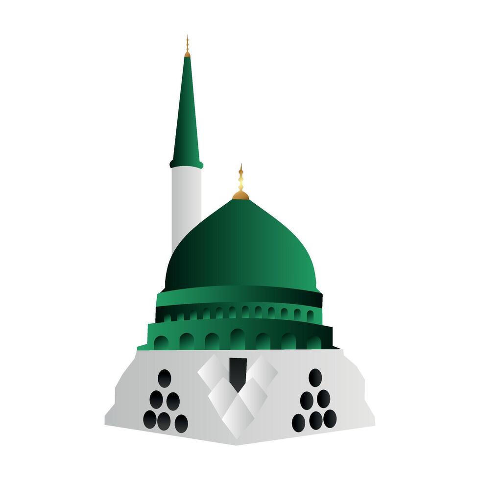 vetor milad un nabi Mubarak islâmico fundo Projeto