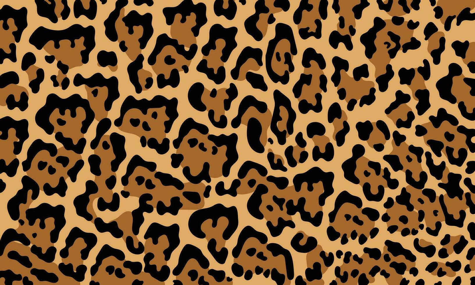 abstrato animal pele leopardo, guepardo, jaguar desatado padronizar Projeto. vetor