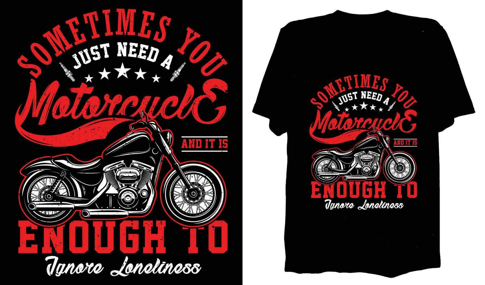 motocicleta camiseta Projeto modelo, bicicleta amante t camisa com vintage e tipografia estilo vetor