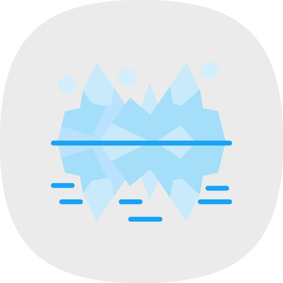 gelo formação vetor ícone Projeto