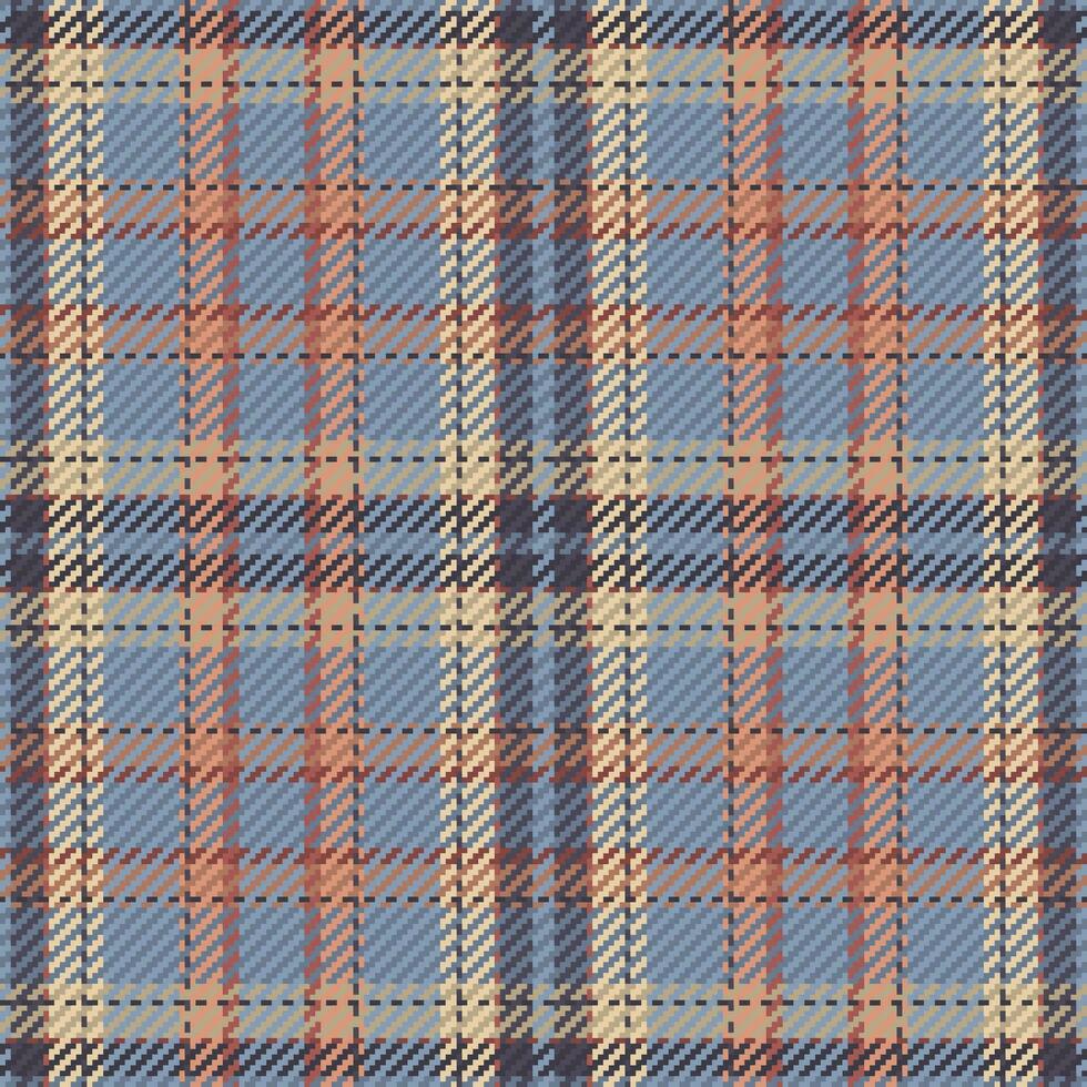 sem costura padrão de xadrez tartan escocês. fundo repetível com textura de tecido de seleção. impressão têxtil listrada de pano de fundo vetorial. vetor