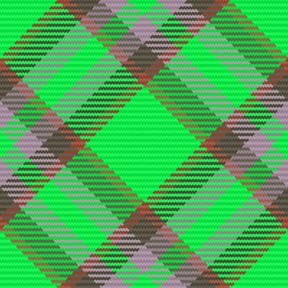 textura tartan têxtil do xadrez tecido fundo com uma vetor desatado padronizar verificar.