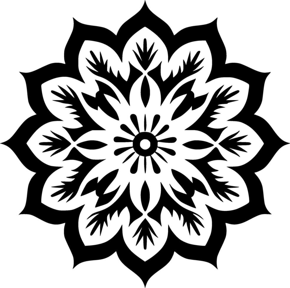 mandala - Alto qualidade vetor logotipo - vetor ilustração ideal para camiseta gráfico